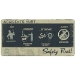 Portal 2 Safety First Tin Wall Sign - TCP-274