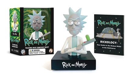 Rick & Morty Talking Rick Sanchez Miniature Replica 