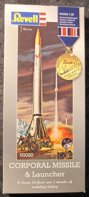 Limited Edition U.S. Army 1:35 scale Corporal Missile & Launcher Plastic Model Kit 