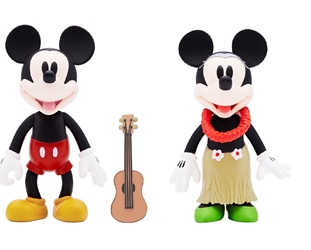 Disney Mikey & Minnie Hawaiian Holiday Vinyl Figure Set 