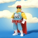 The Simpsons Ultimates Duffman Vinyl Figure With Accessories - SUP-222266