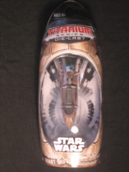 Star Wars Titanium Jabbas Desert Skiff 