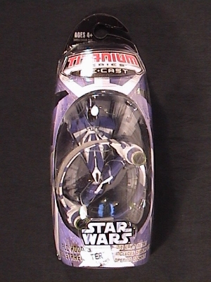 Star Wars Titanium Plo Koon's Jedi Starfighter 