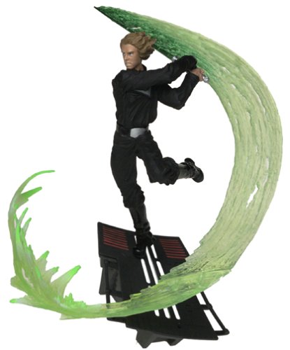 Star Wars Unleashed Luke Skywalker Jedi Attack Statue 