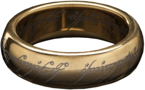 The Lord of the Rings Gold One Ring Prop Replica 