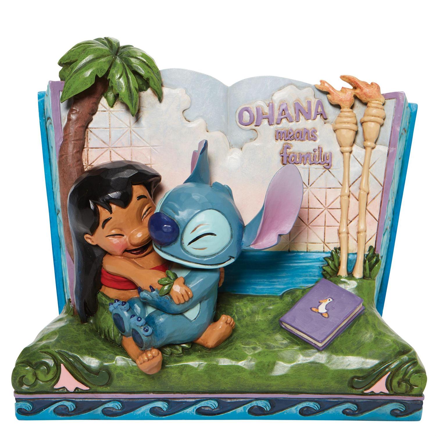 Disney Traditions Jim Shore Lilo and Stitch Storybook Figure 