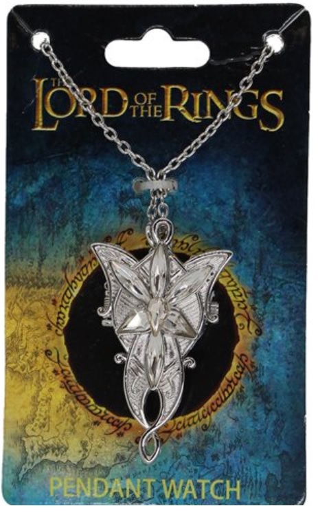 Lord of the Rings Arwen's Evenstar Pendant Necklace w/ Watch 