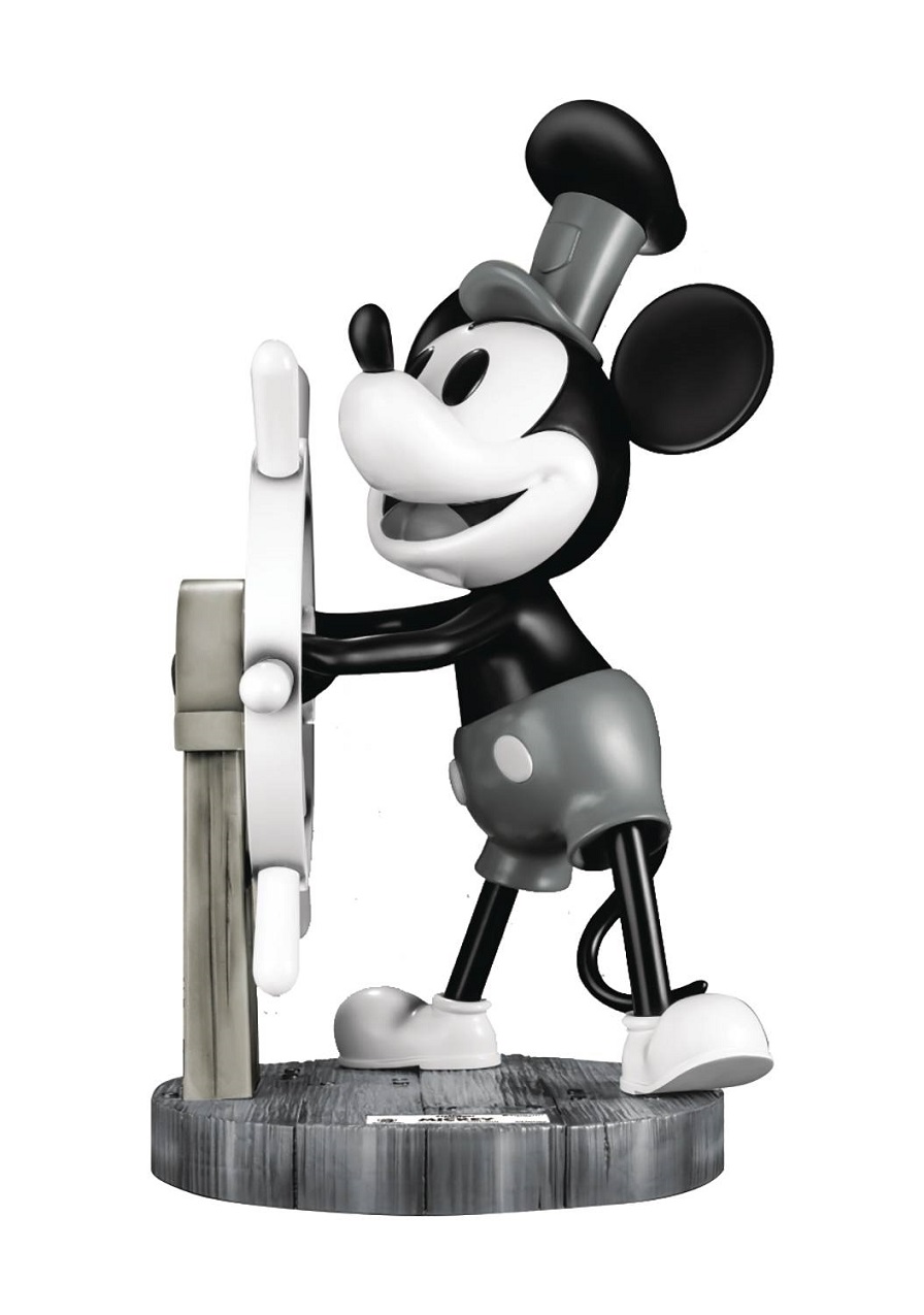 Disney Steamboat Willie MC-053 B&W Mickey Mouse Master Craft Statue 