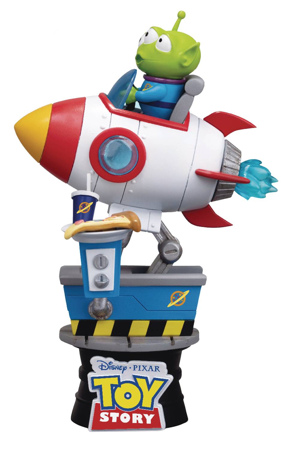 Disney Toy Story Alien Rocket Coin Ride D-Stage Statue 