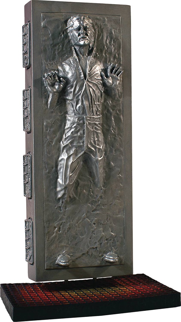 Star Wars 1:8 scale Han Solo in Carbonite Collector's Gallery Statue 