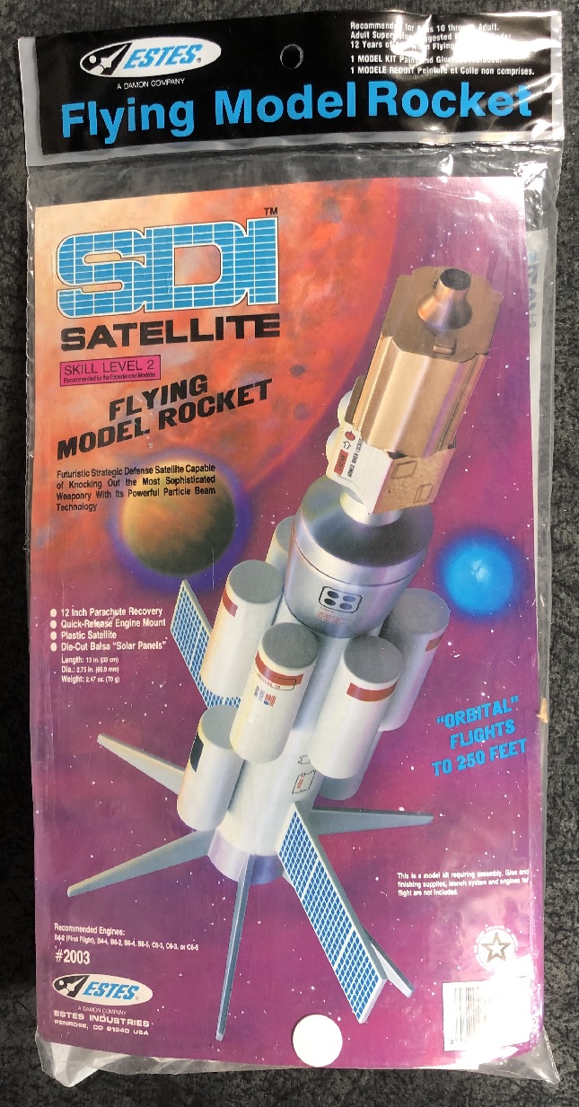 Estes #2003 SDI Satellite Flying Rocket Kit 