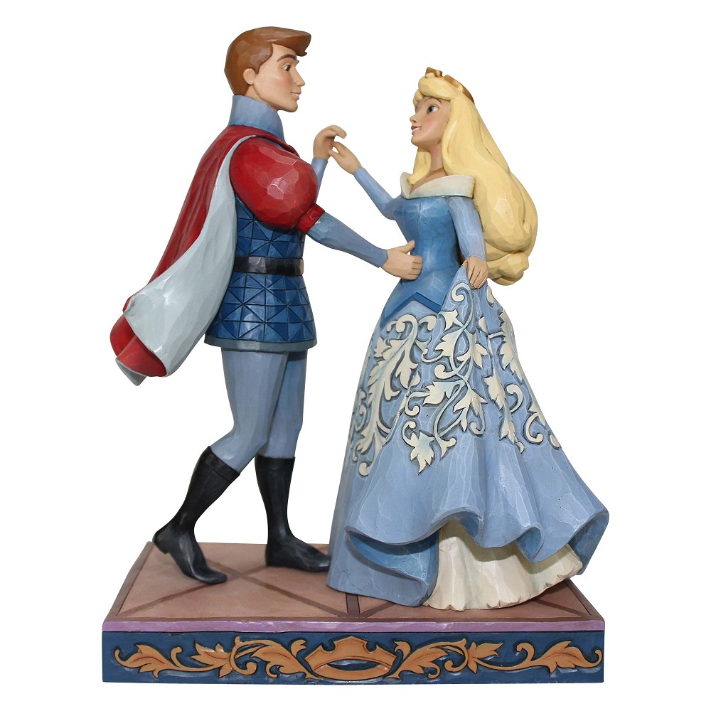 Disney Traditions Sleeping Beauty Aurora and Prince Philip "Swept Up in the Moment" Figure 