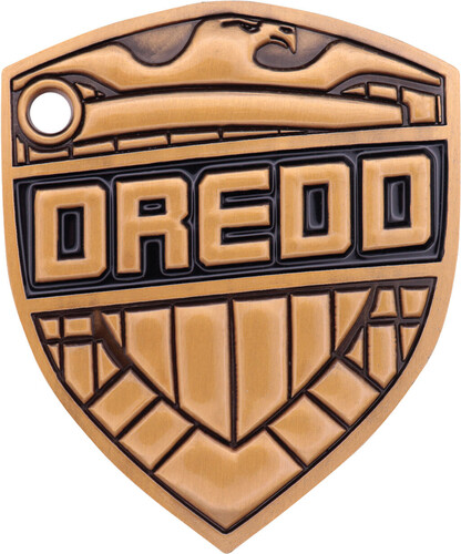 Judge Dredd 2000 AD Limited Edition Metal Badge Prop Replica 