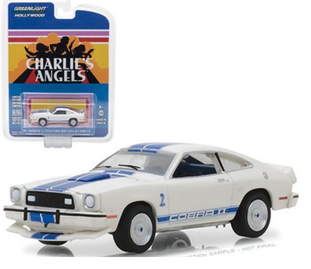 Charlie's Angles 1:64 scale 1976 Mustang Cobra die-cast Vehicle 