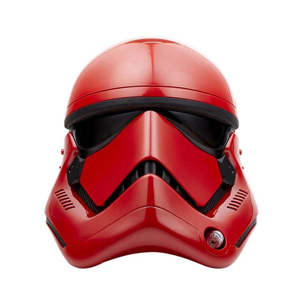 Star Wars Galaxy's Edge Captain Cardinal First Order Stormtrooper Electronic Helmet Prop Replica 