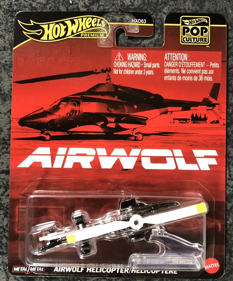 Airwolf Helicopter Die-Cast Vehicle 