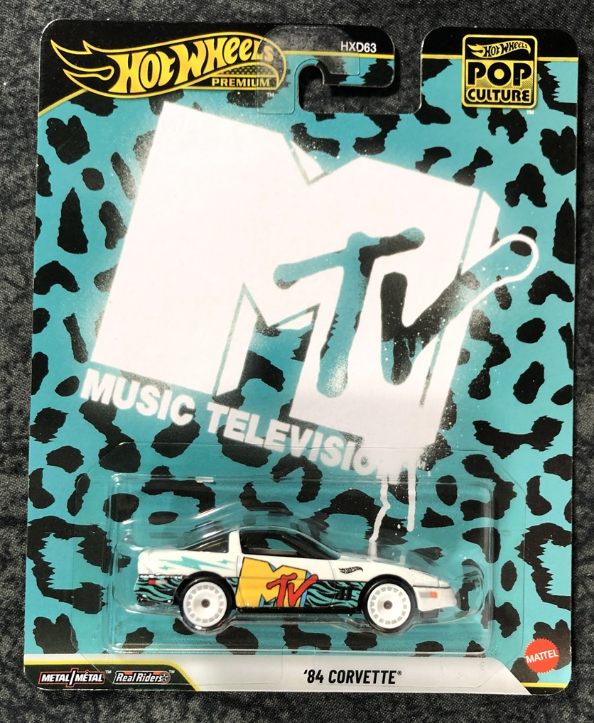 MTV Music Television 1984 Chevy Corvette Die-Cast Vehicle 