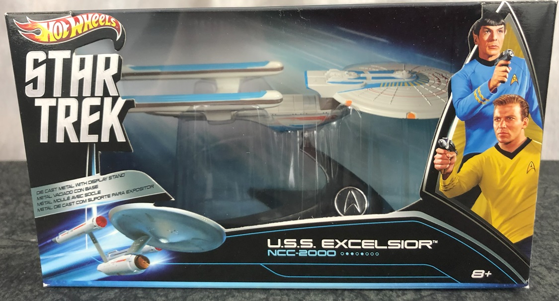 Star Trek VI The Undiscovered Country U.S.S. Excelsior NCC-2000 Die-Cast Vehicle 