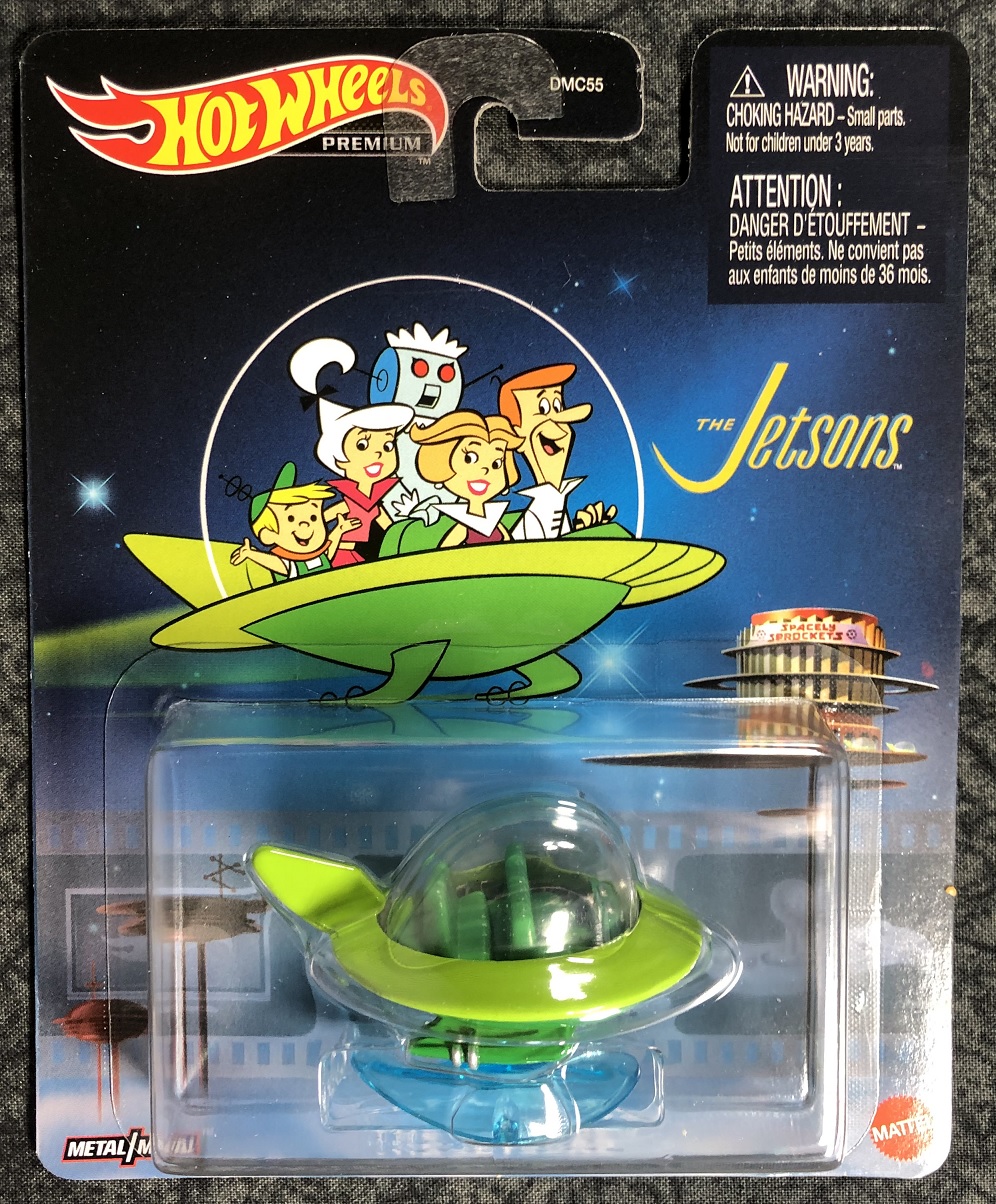 The Jetsons George's Flying Capsule Car die-cast vehicle 