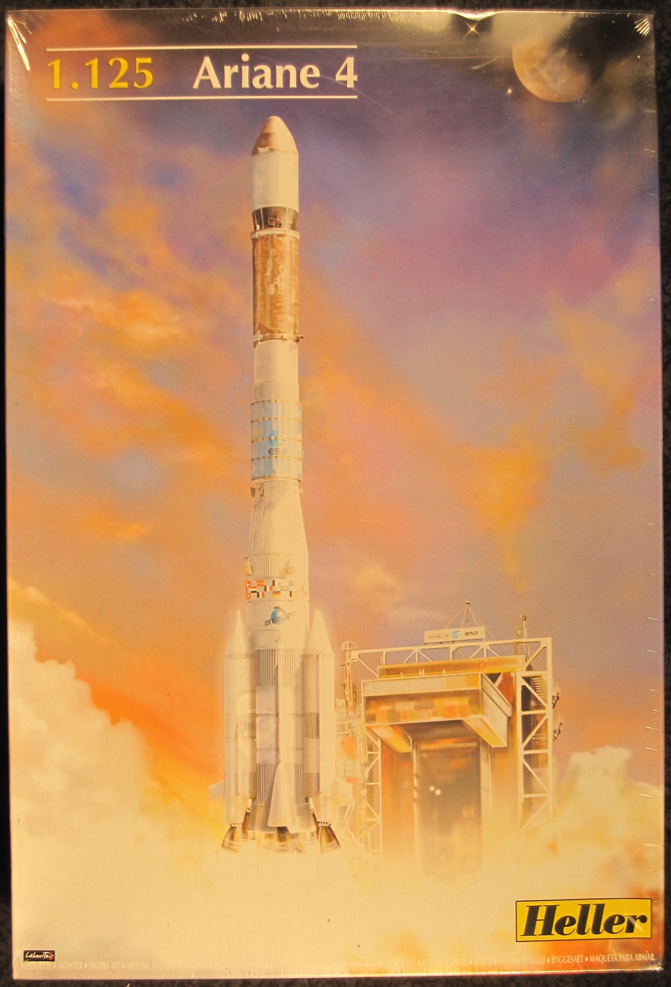 European Space Agency 1:125 scale Ariane 4 Rocket 