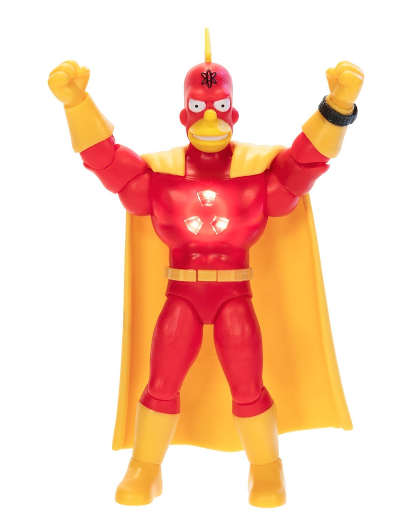 The Simpsons Radioactive Man Premium Light-up Vinyl Figure 