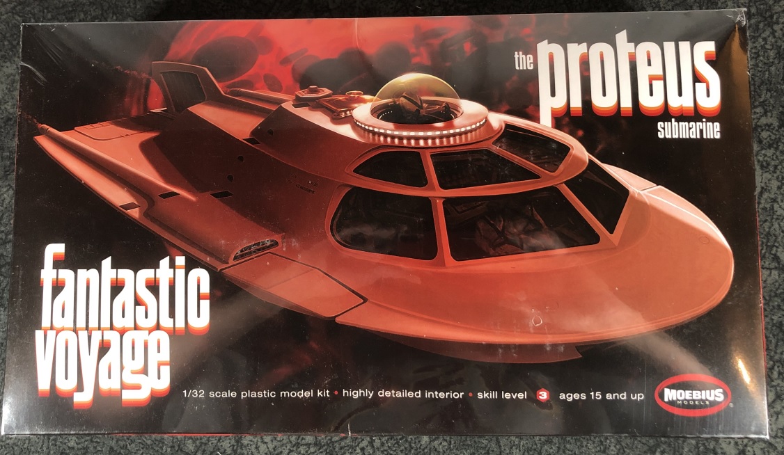 Fantastic Voyage 1:32 scale Proteus Plastic Model Kit 