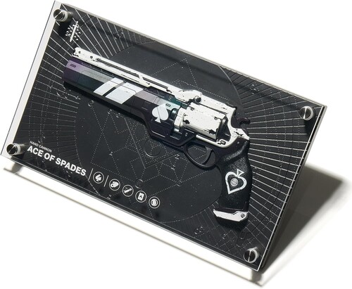 Destiny Exotic Armory Collection Ace of Spades Plaque Replica 