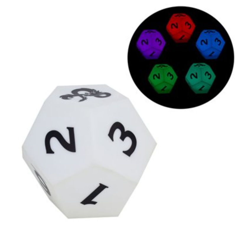 Dungeons & Dragons D12 Dice Lamp 