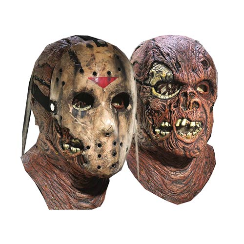 Friday the 13th Part 7 New Blood Jason Deluxe Overhead Mask with Hockey Mask Faceplate 