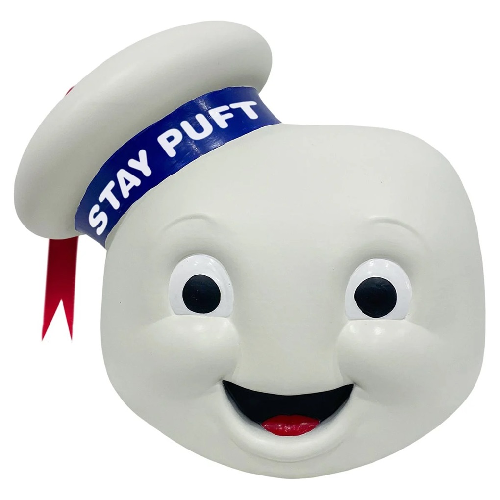 Ghostbusters Stay Puft Marshmallow Man Adult Latex Overhead Mask 
